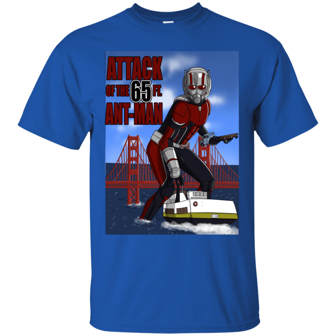 T-Shirts Royal / S Attack of the 65 ft. Ant-Man T-Shirt