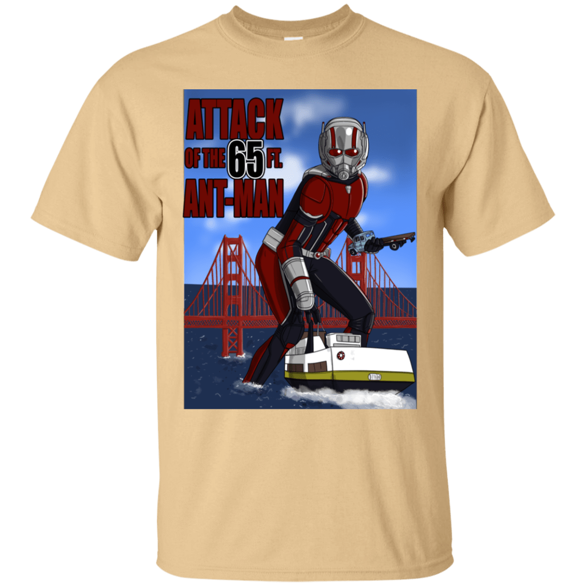 T-Shirts Vegas Gold / S Attack of the 65 ft. Ant-Man T-Shirt