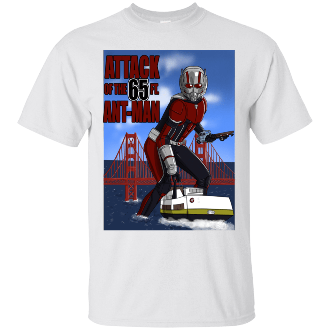 T-Shirts White / S Attack of the 65 ft. Ant-Man T-Shirt