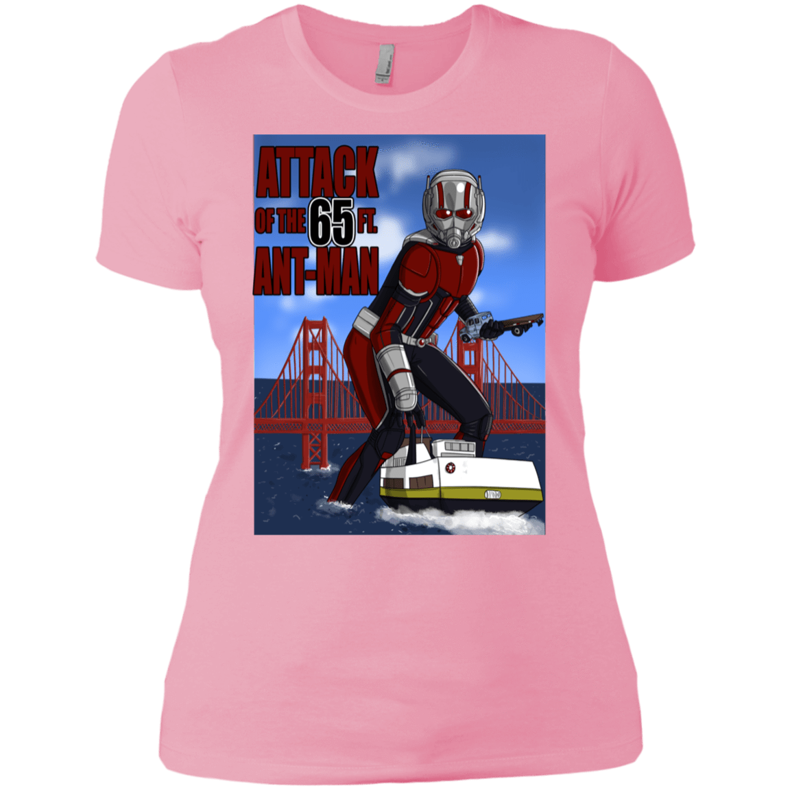 T-Shirts Light Pink / X-Small Attack of the 65 ft. Ant-Man Women's Premium T-Shirt