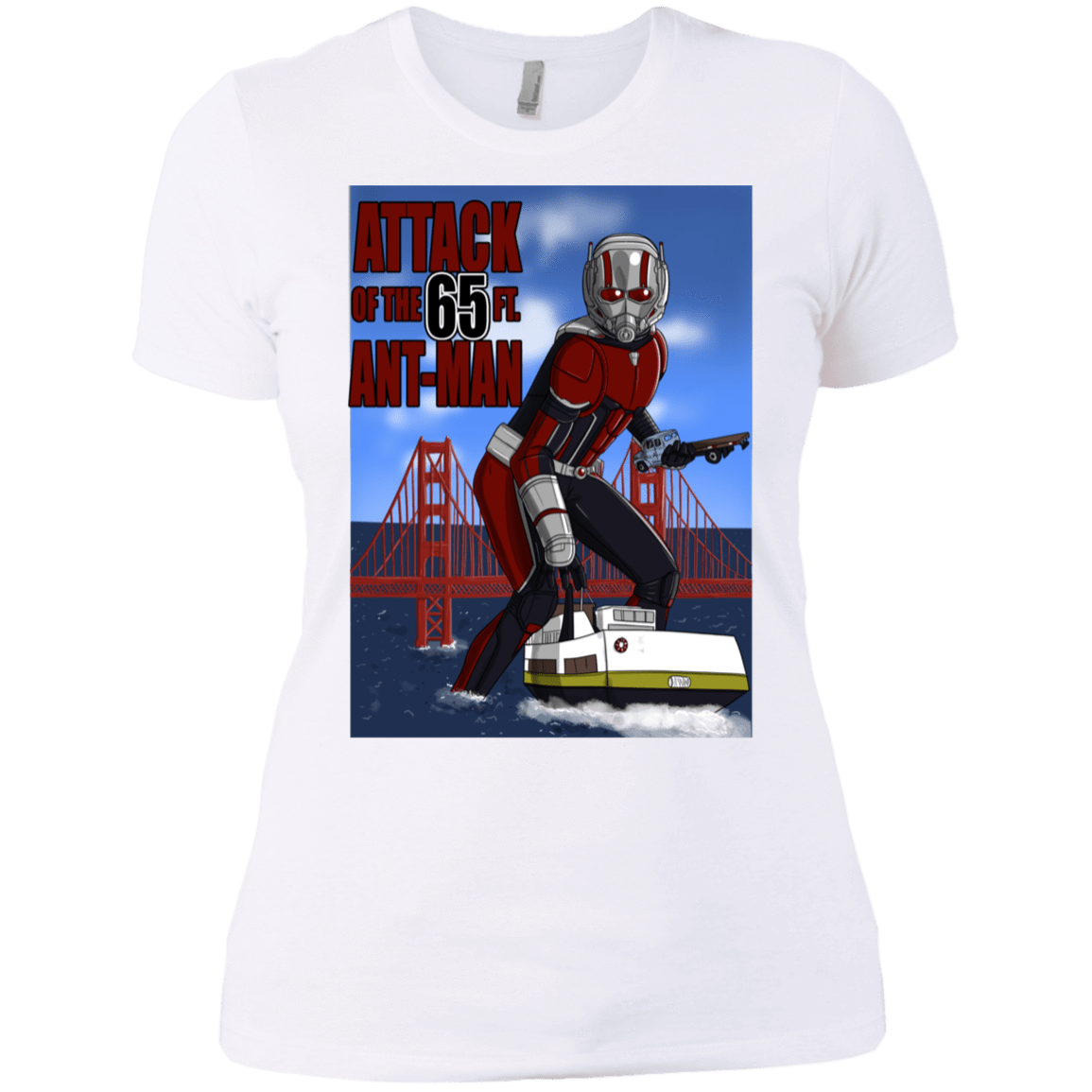 T-Shirts White / X-Small Attack of the 65 ft. Ant-Man Women's Premium T-Shirt