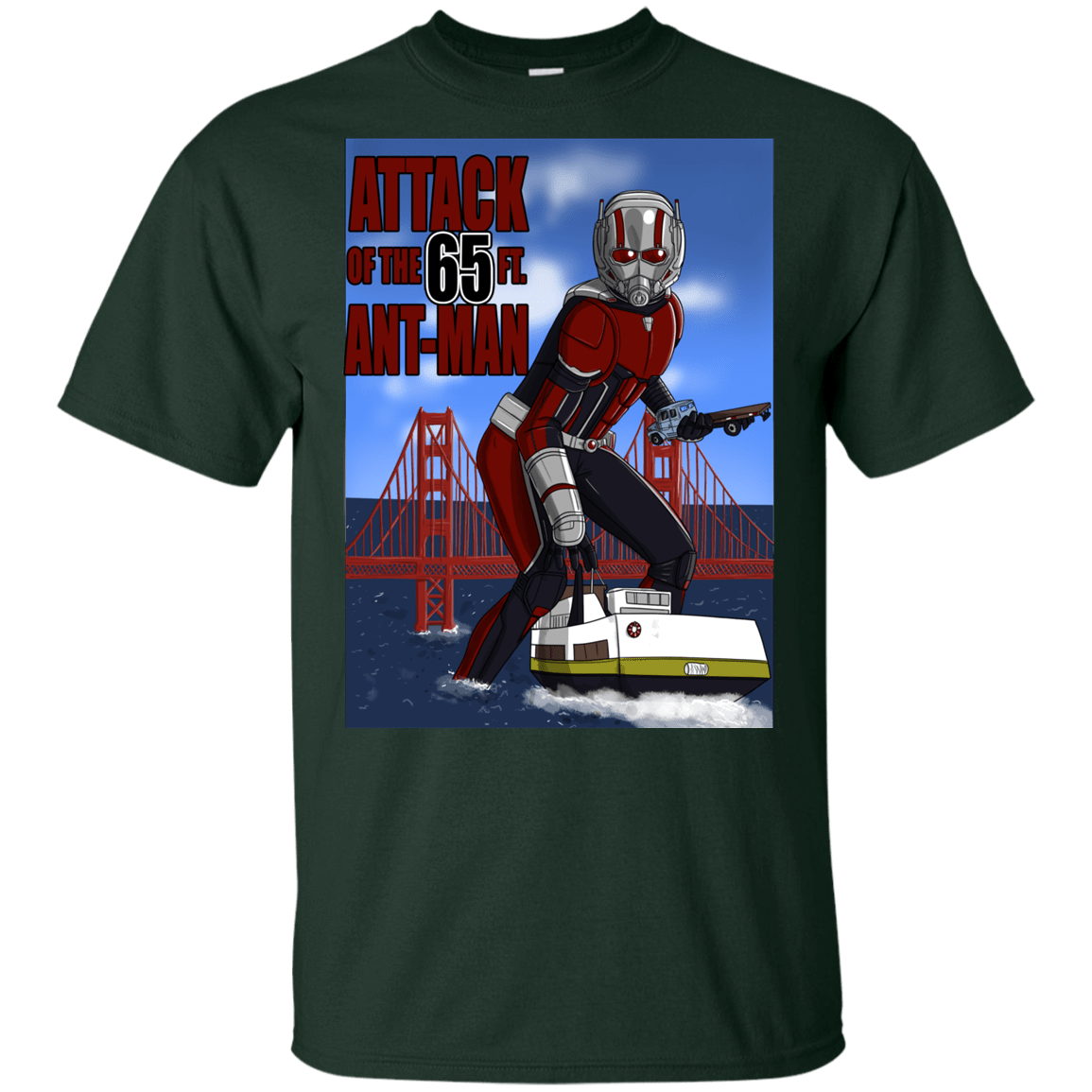 T-Shirts Forest / YXS Attack of the 65 ft. Ant-Man Youth T-Shirt