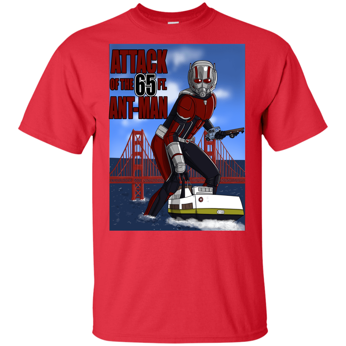 T-Shirts Red / YXS Attack of the 65 ft. Ant-Man Youth T-Shirt