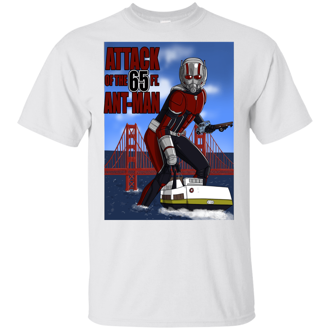T-Shirts White / YXS Attack of the 65 ft. Ant-Man Youth T-Shirt