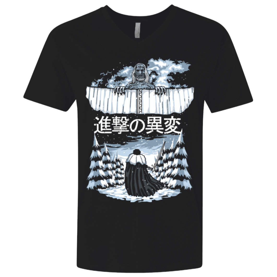 T-Shirts Black / X-Small Attack of the Others Men's Premium V-Neck