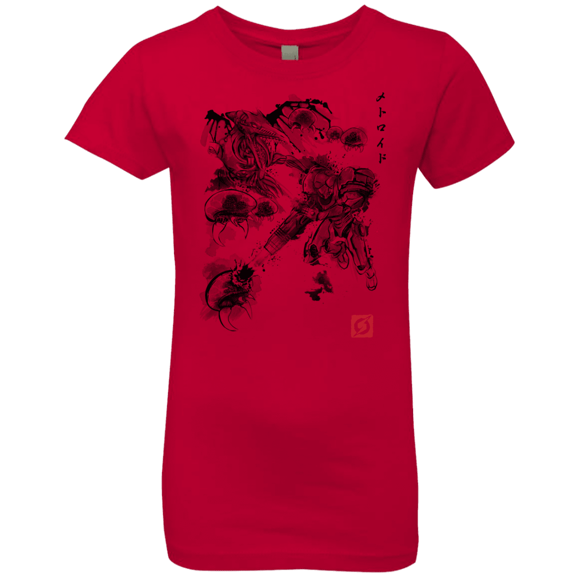 T-Shirts Red / YXS Attack of the space pirates Girls Premium T-Shirt