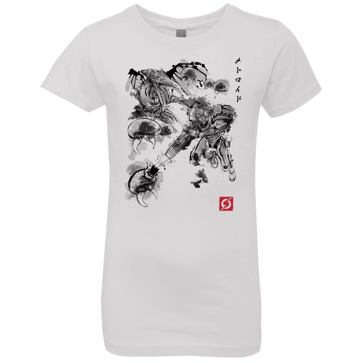 T-Shirts White / YXS Attack of the space pirates Girls Premium T-Shirt