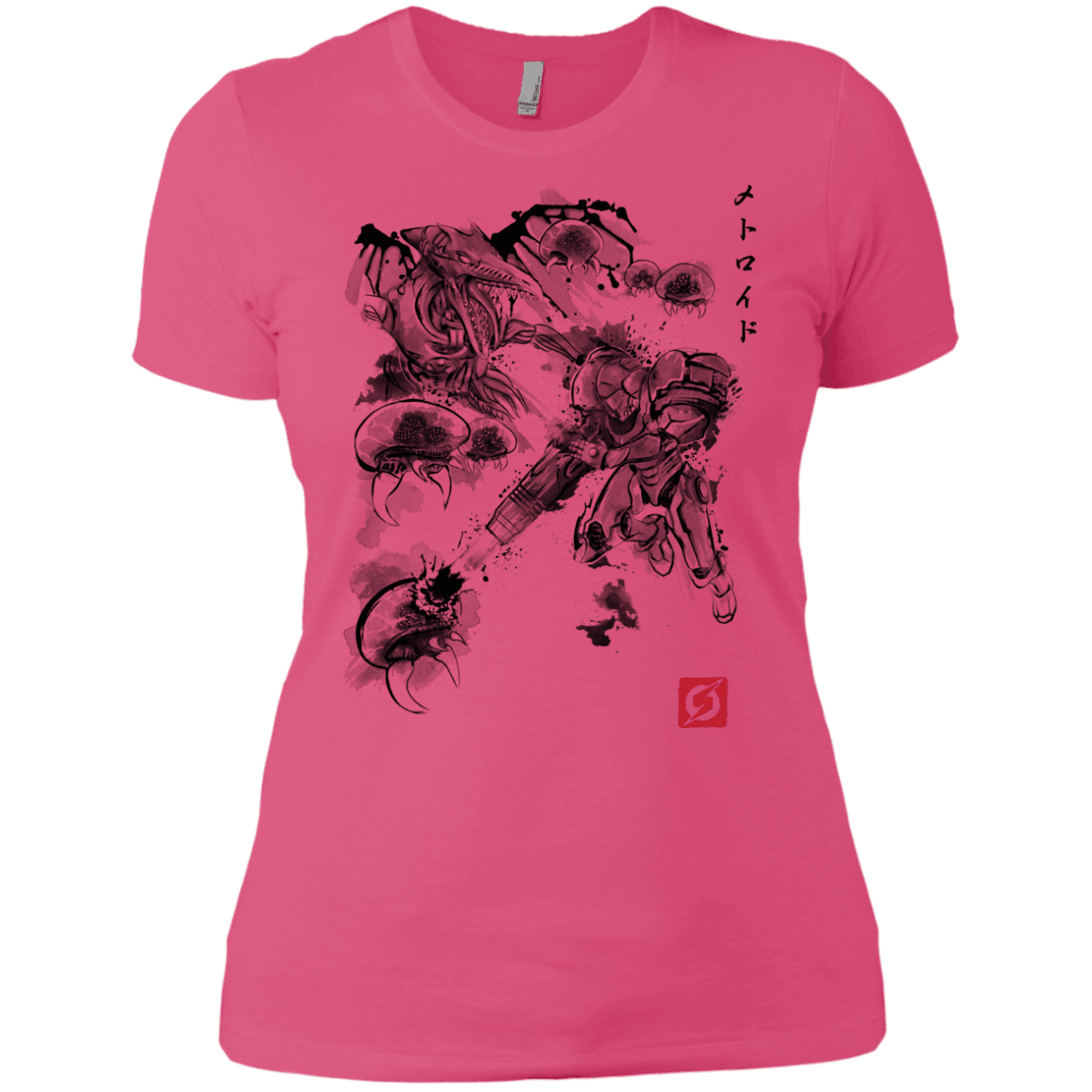 T-Shirts Hot Pink / X-Small Attack of the space pirates Women's Premium T-Shirt