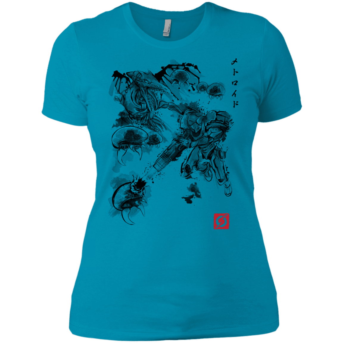 T-Shirts Turquoise / X-Small Attack of the space pirates Women's Premium T-Shirt