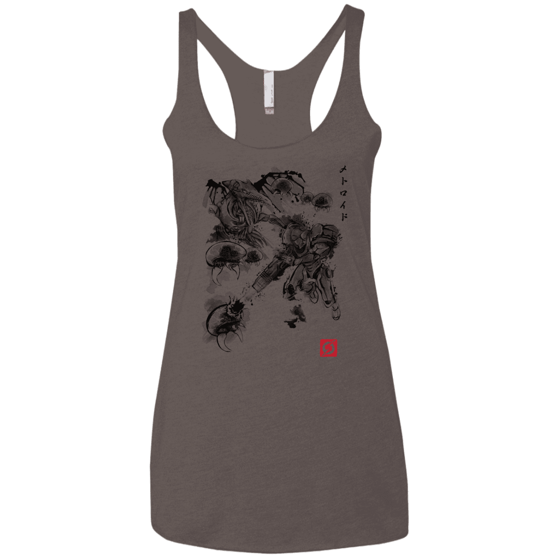 T-Shirts Macchiato / X-Small Attack of the space pirates Women's Triblend Racerback Tank