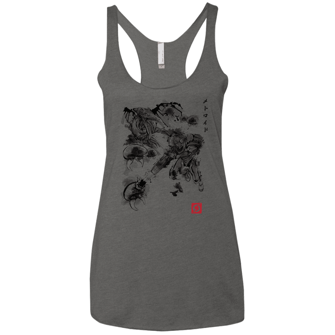 T-Shirts Premium Heather / X-Small Attack of the space pirates Women's Triblend Racerback Tank