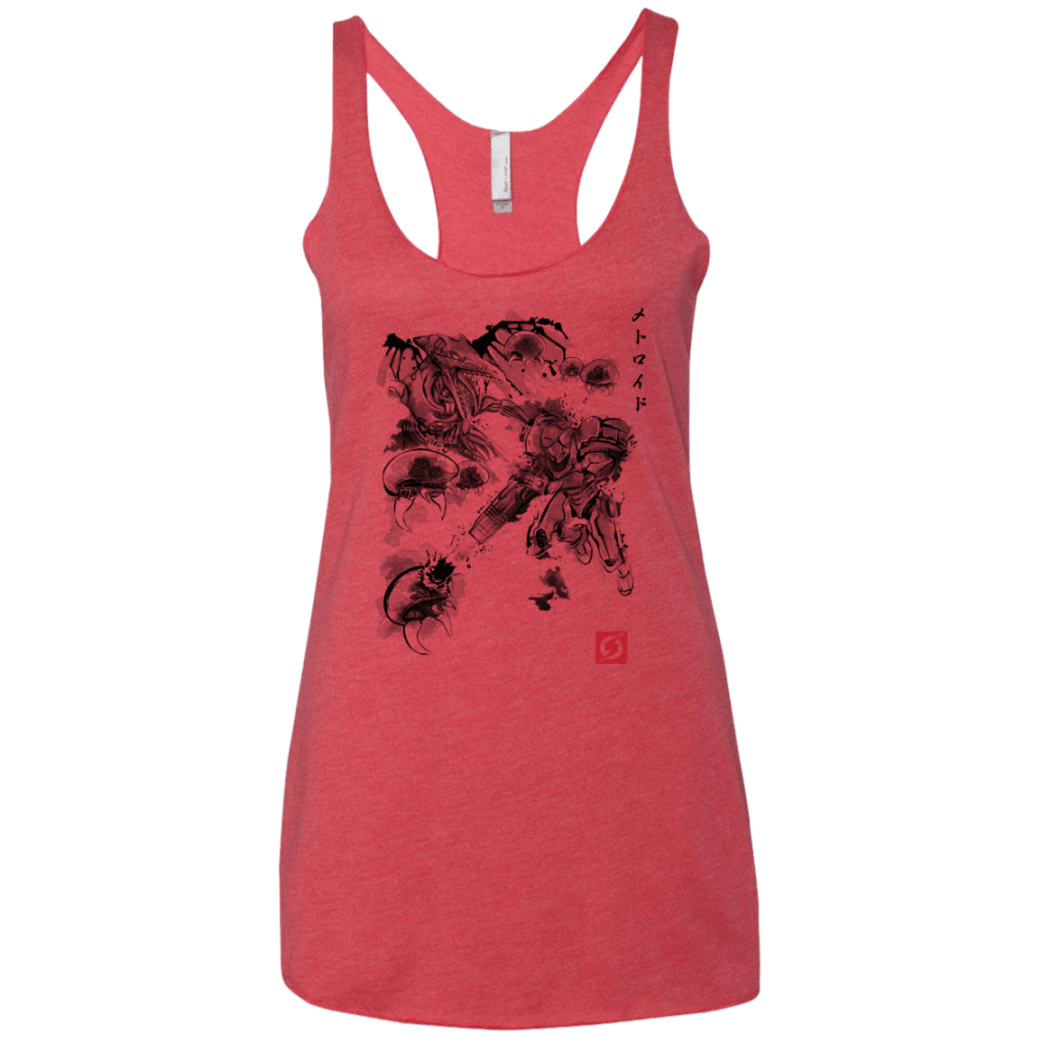 T-Shirts Vintage Red / X-Small Attack of the space pirates Women's Triblend Racerback Tank