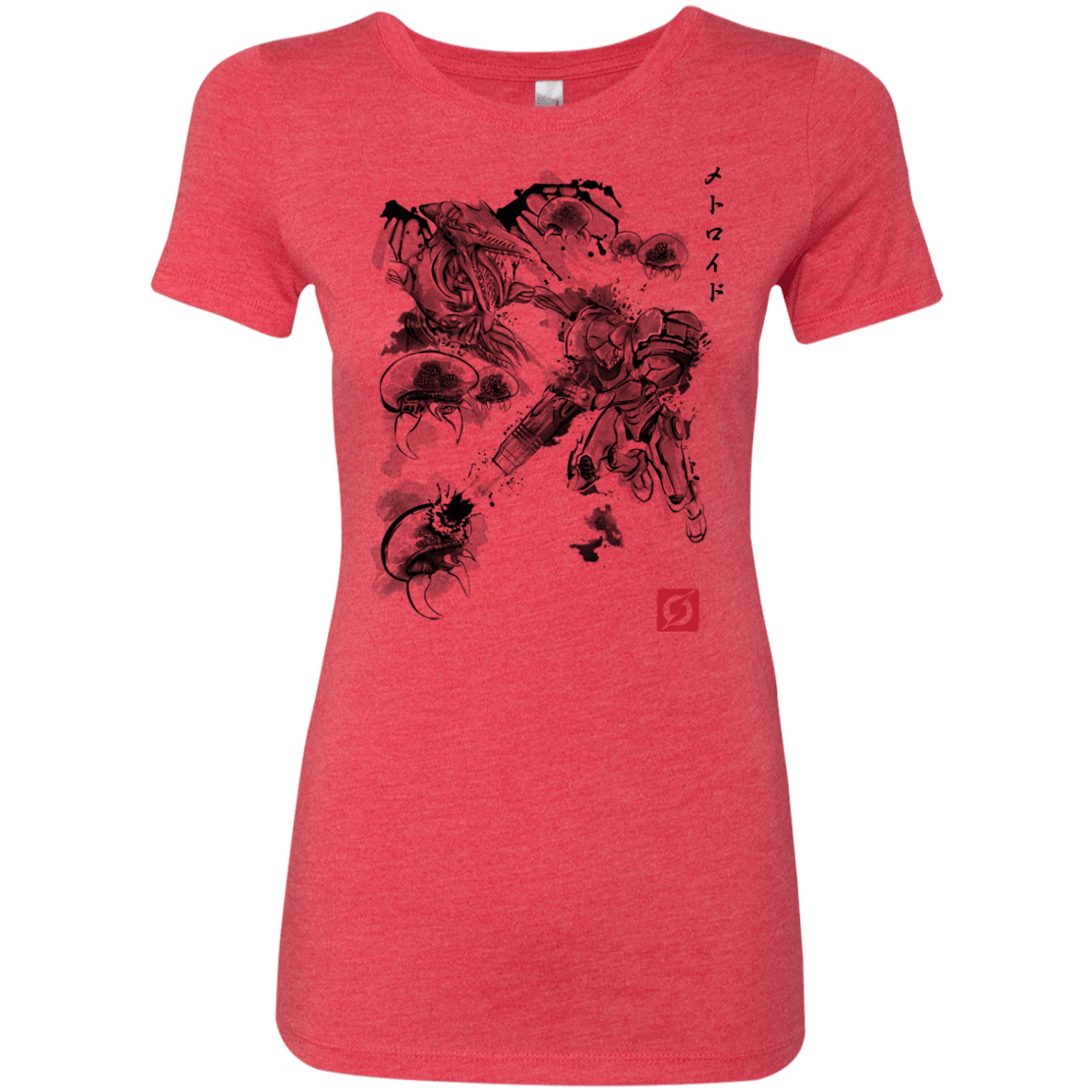 T-Shirts Vintage Red / Small Attack of the space pirates Women's Triblend T-Shirt