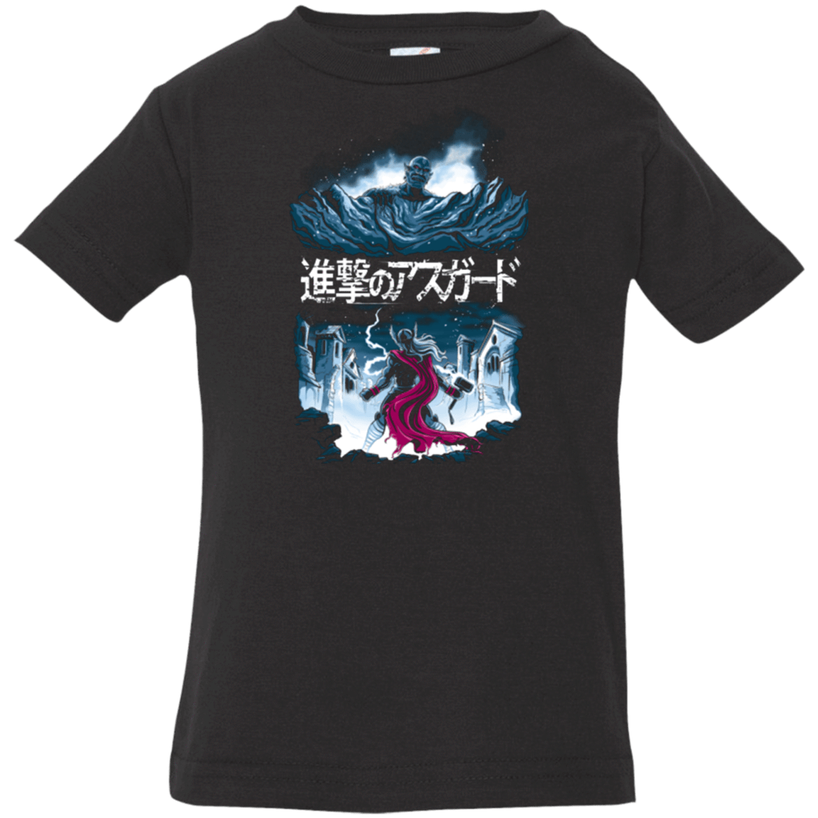 T-Shirts Black / 6 Months Attack On Asgard Infant Premium T-Shirt