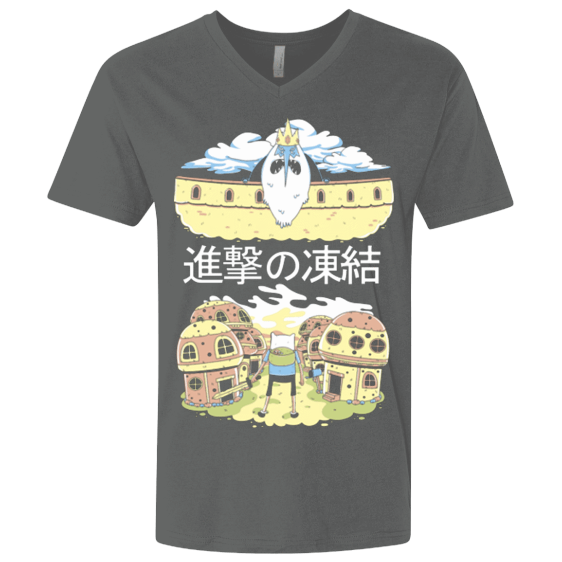 T-Shirts Heavy Metal / X-Small Attack on Freeze Men's Premium V-Neck