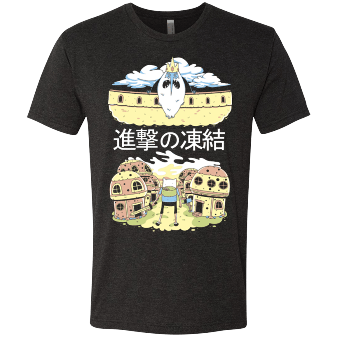 T-Shirts Vintage Black / Small Attack on Freeze Men's Triblend T-Shirt