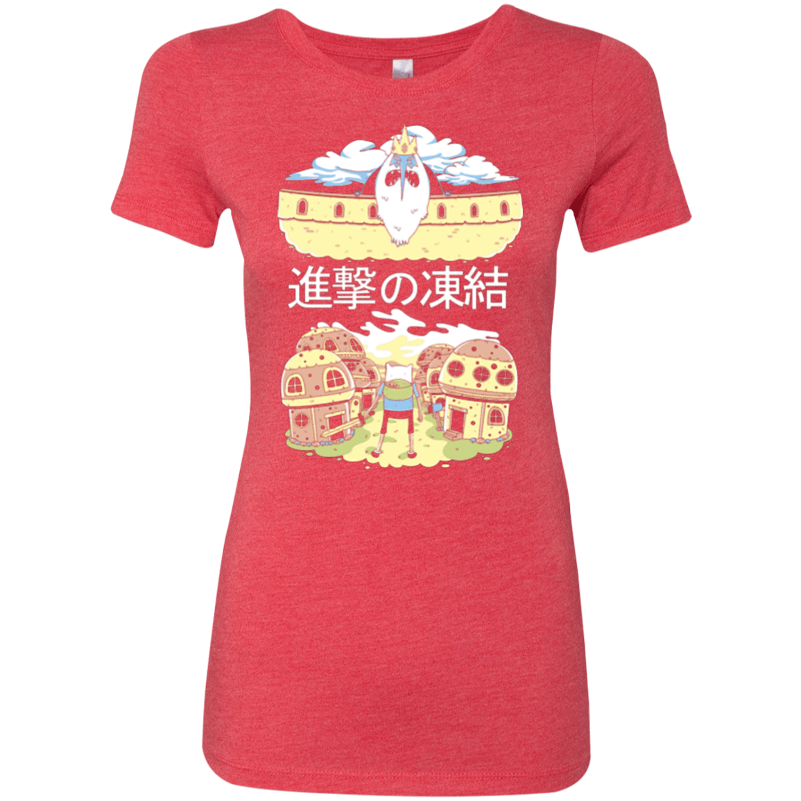 T-Shirts Vintage Red / Small Attack on Freeze Women's Triblend T-Shirt