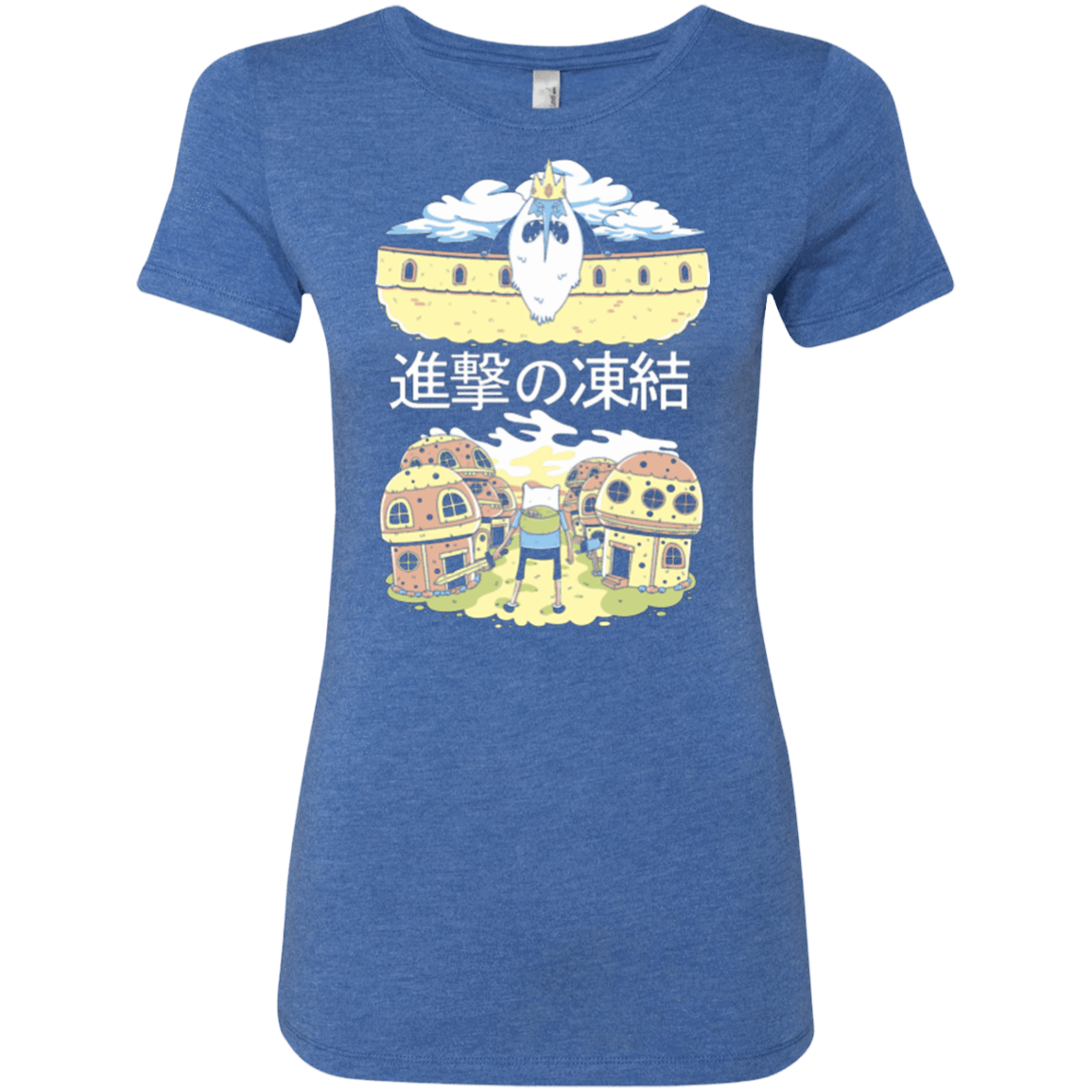 T-Shirts Vintage Royal / Small Attack on Freeze Women's Triblend T-Shirt