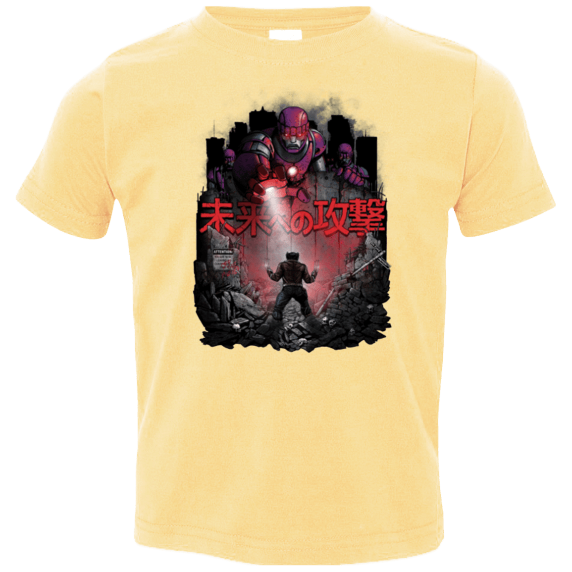 T-Shirts Butter / 2T Attack On The Future Toddler Premium T-Shirt