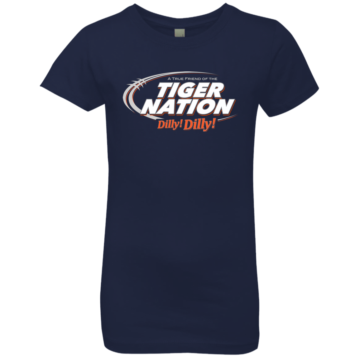 T-Shirts Midnight Navy / YXS Auburn Dilly Dilly Girls Premium T-Shirt