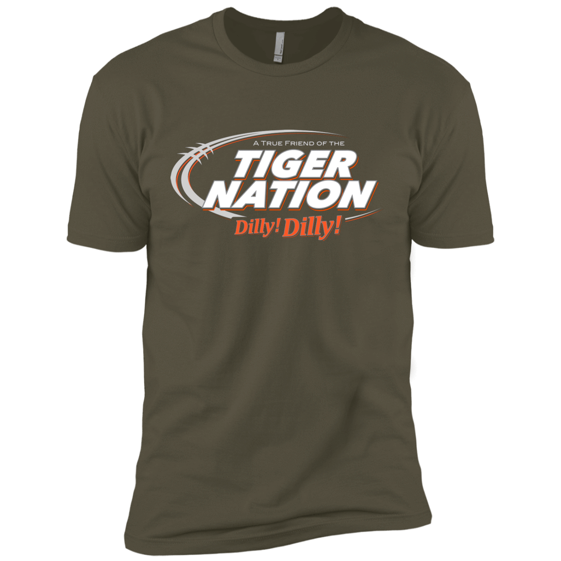 T-Shirts Military Green / X-Small Auburn Dilly Dilly Men's Premium T-Shirt