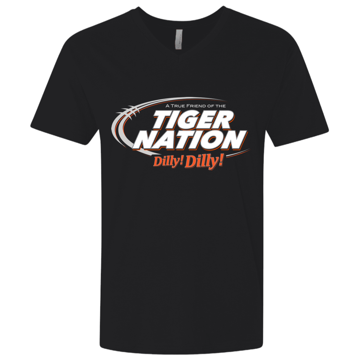 T-Shirts Black / X-Small Auburn Dilly Dilly Men's Premium V-Neck