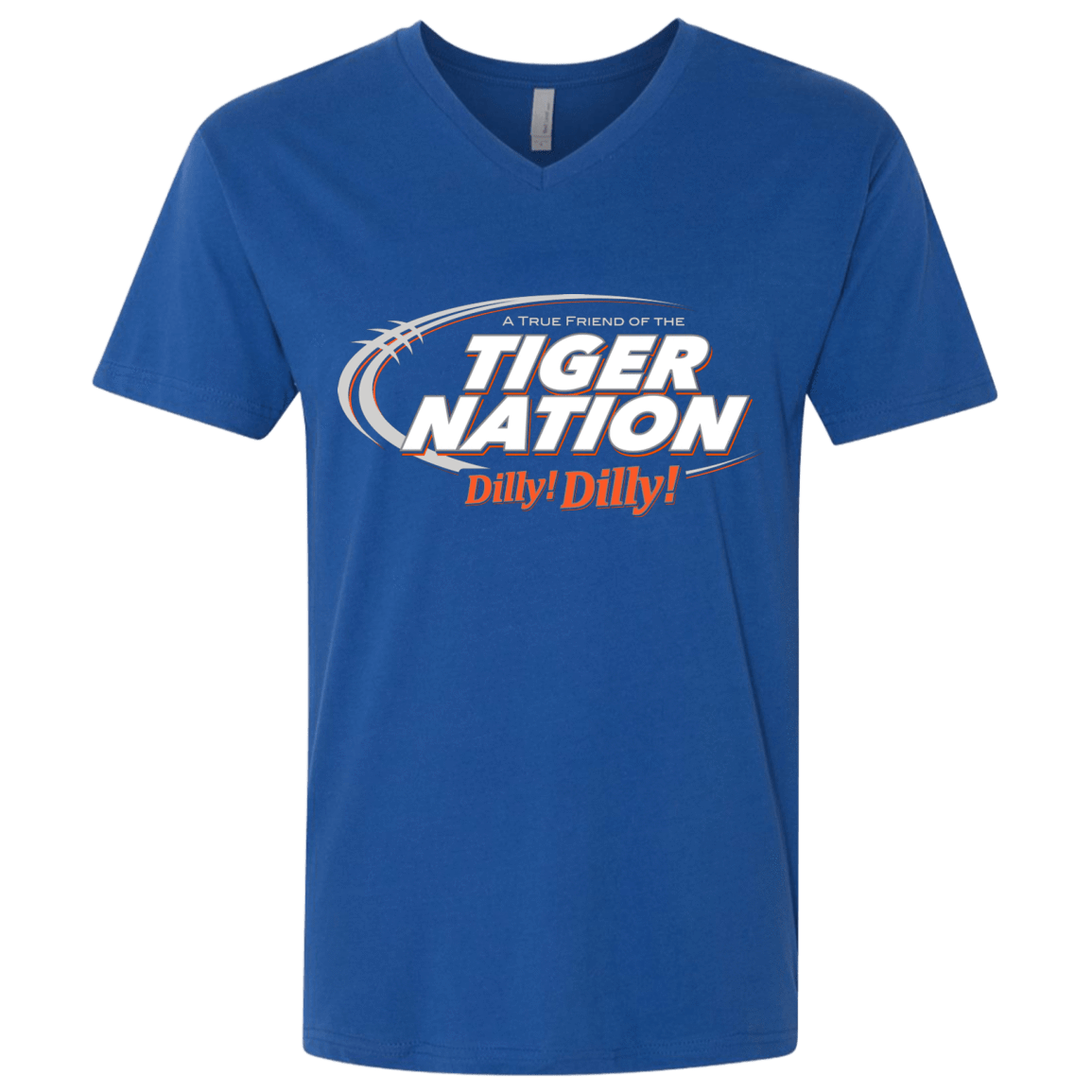 T-Shirts Royal / X-Small Auburn Dilly Dilly Men's Premium V-Neck