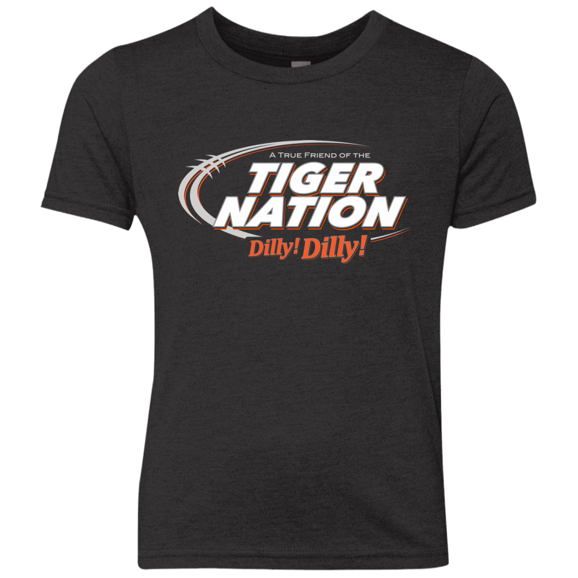 T-Shirts Vintage Black / YXS Auburn Dilly Dilly Youth Triblend T-Shirt