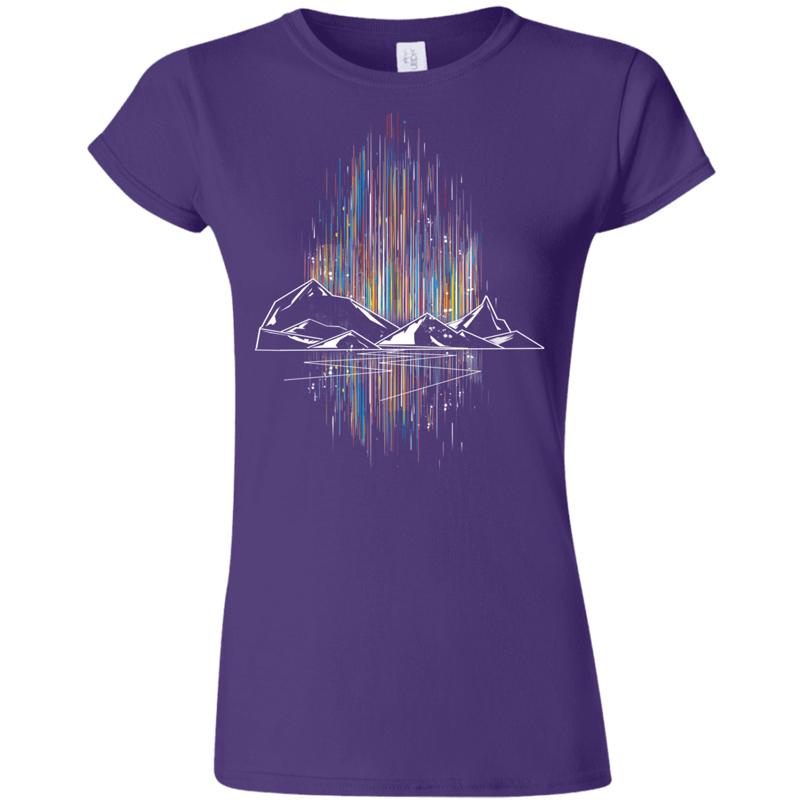 T-Shirts Purple / S Aurora Junior Slimmer-Fit T-Shirt