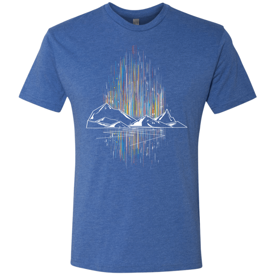 T-Shirts Vintage Royal / S Aurora Men's Triblend T-Shirt