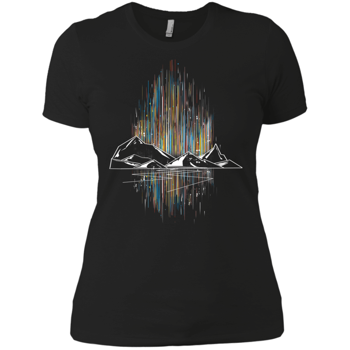 T-Shirts Black / X-Small Aurora Women's Premium T-Shirt