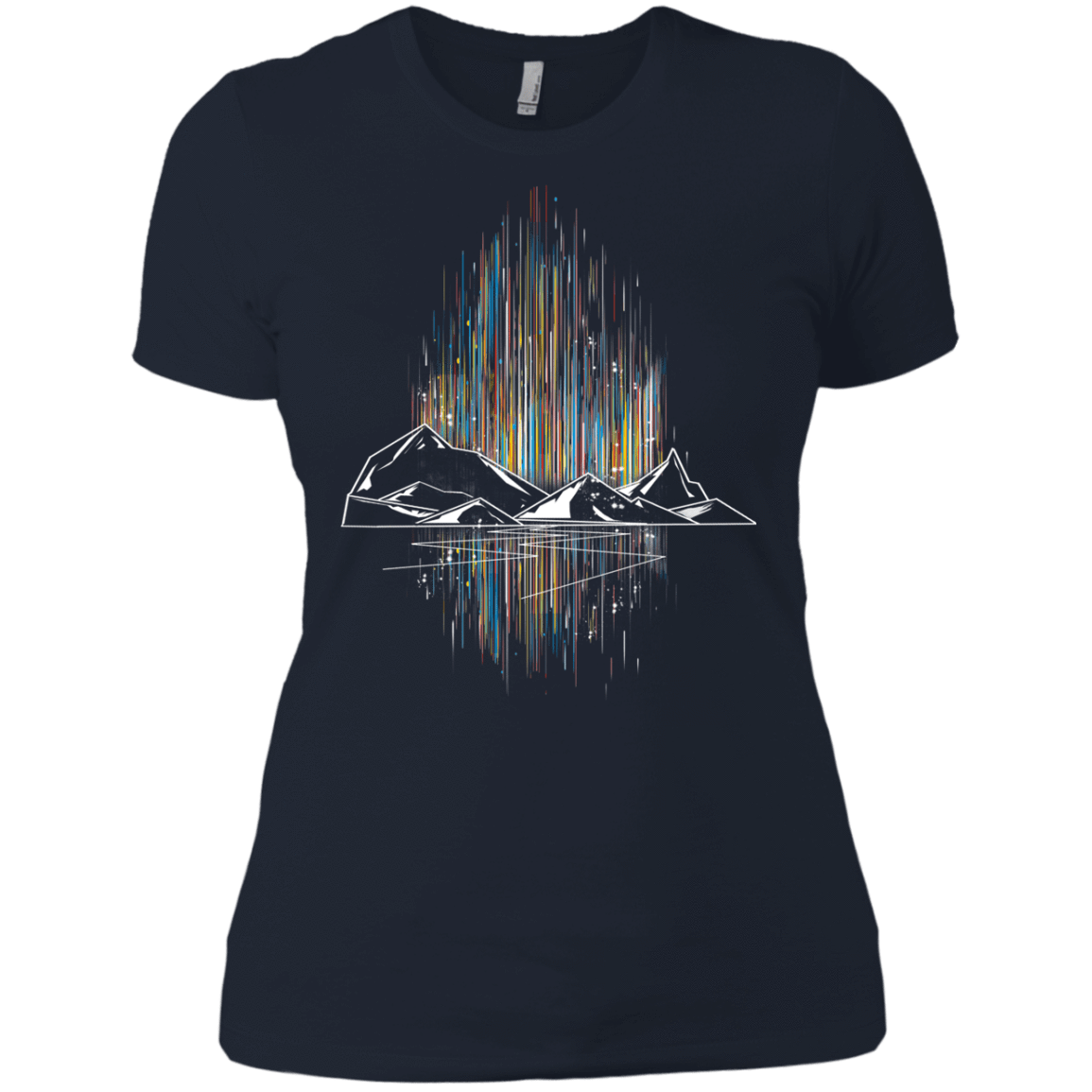 T-Shirts Midnight Navy / X-Small Aurora Women's Premium T-Shirt