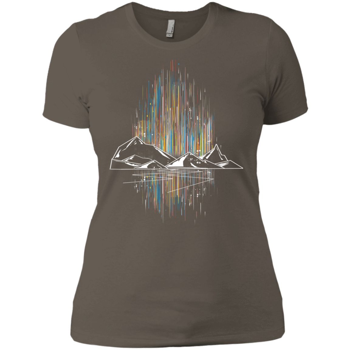 T-Shirts Warm Grey / X-Small Aurora Women's Premium T-Shirt