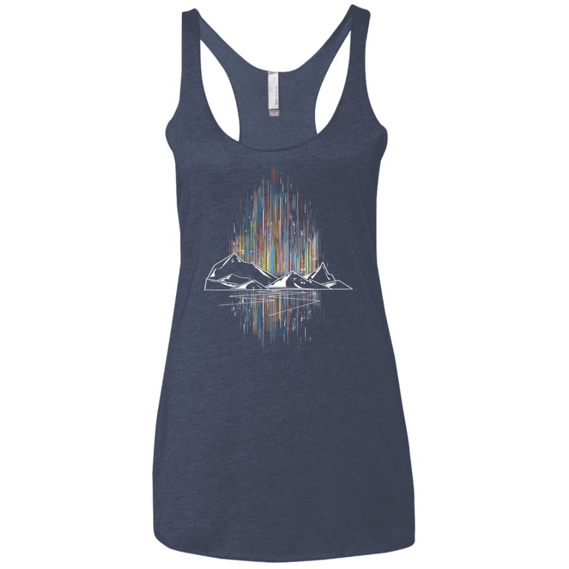Aurora Women's Triblend Racerback Tank