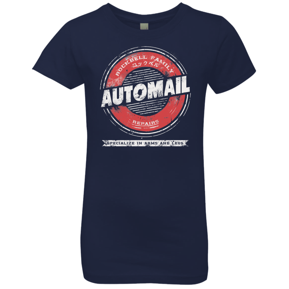 T-Shirts Midnight Navy / YXS Automail Girls Premium T-Shirt