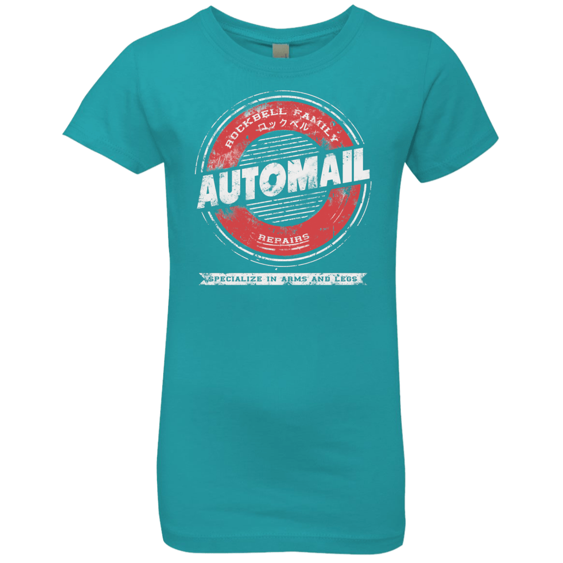 T-Shirts Tahiti Blue / YXS Automail Girls Premium T-Shirt