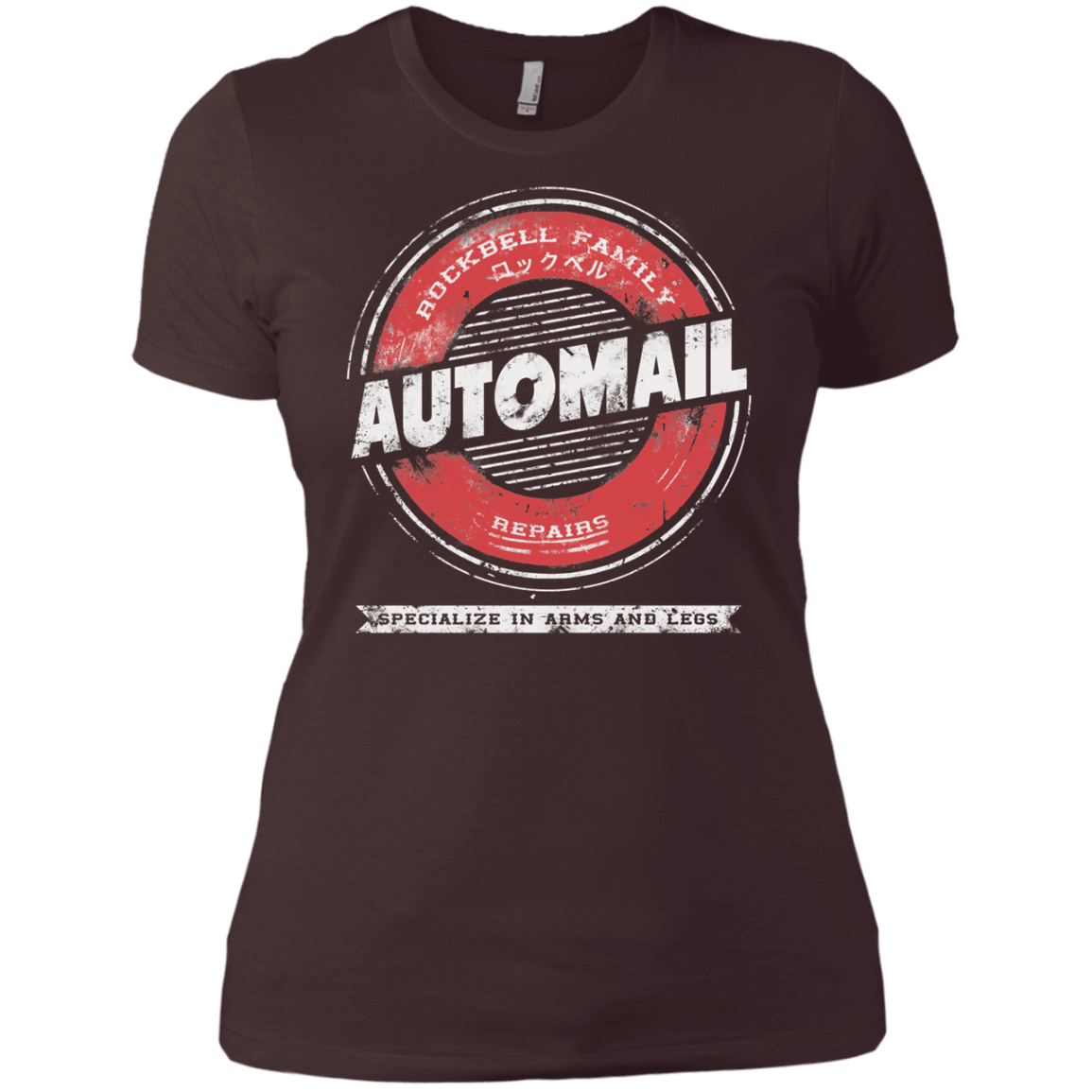 T-Shirts Dark Chocolate / X-Small Automail Women's Premium T-Shirt