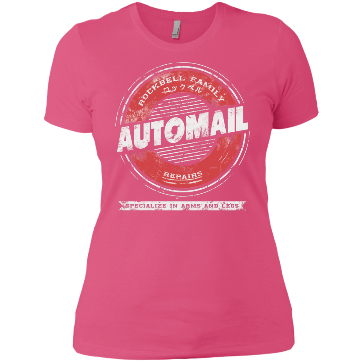 T-Shirts Hot Pink / X-Small Automail Women's Premium T-Shirt