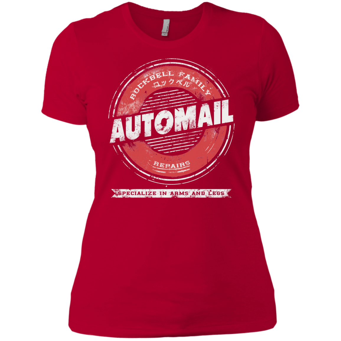 T-Shirts Red / X-Small Automail Women's Premium T-Shirt
