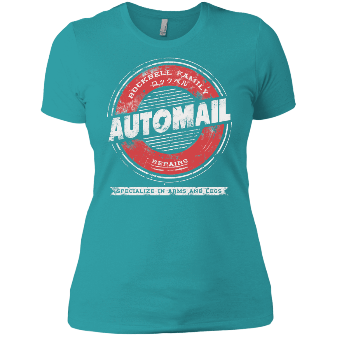 T-Shirts Tahiti Blue / X-Small Automail Women's Premium T-Shirt