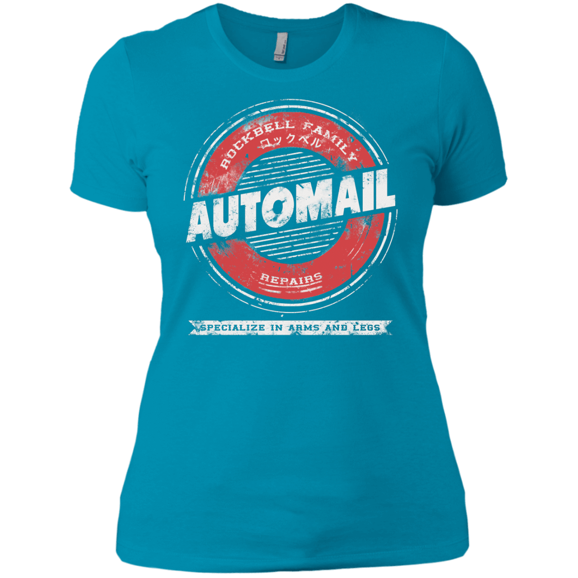T-Shirts Turquoise / X-Small Automail Women's Premium T-Shirt