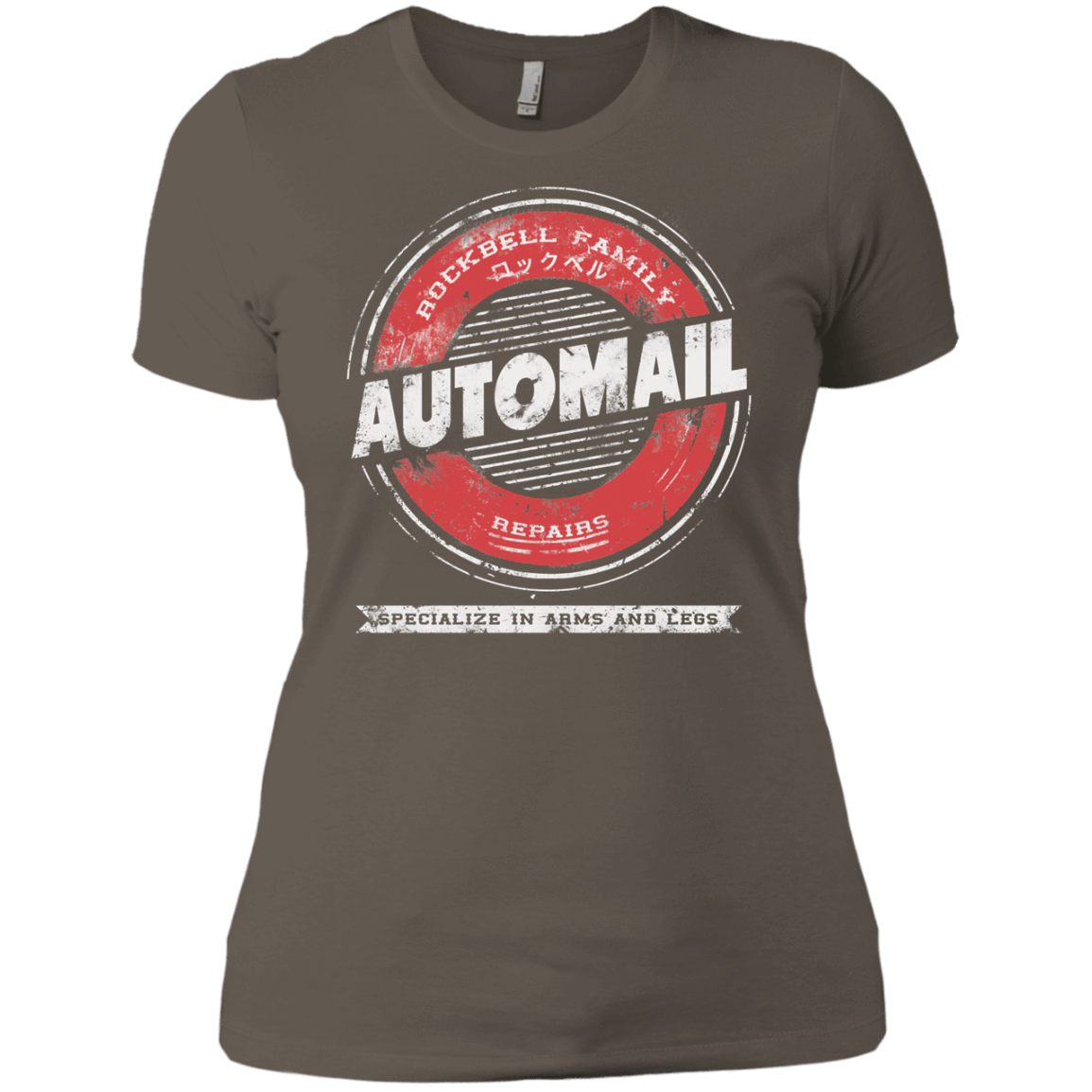 T-Shirts Warm Grey / X-Small Automail Women's Premium T-Shirt