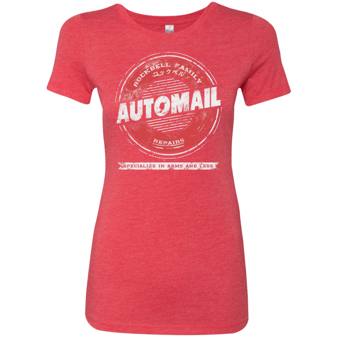 T-Shirts Vintage Red / Small Automail Women's Triblend T-Shirt