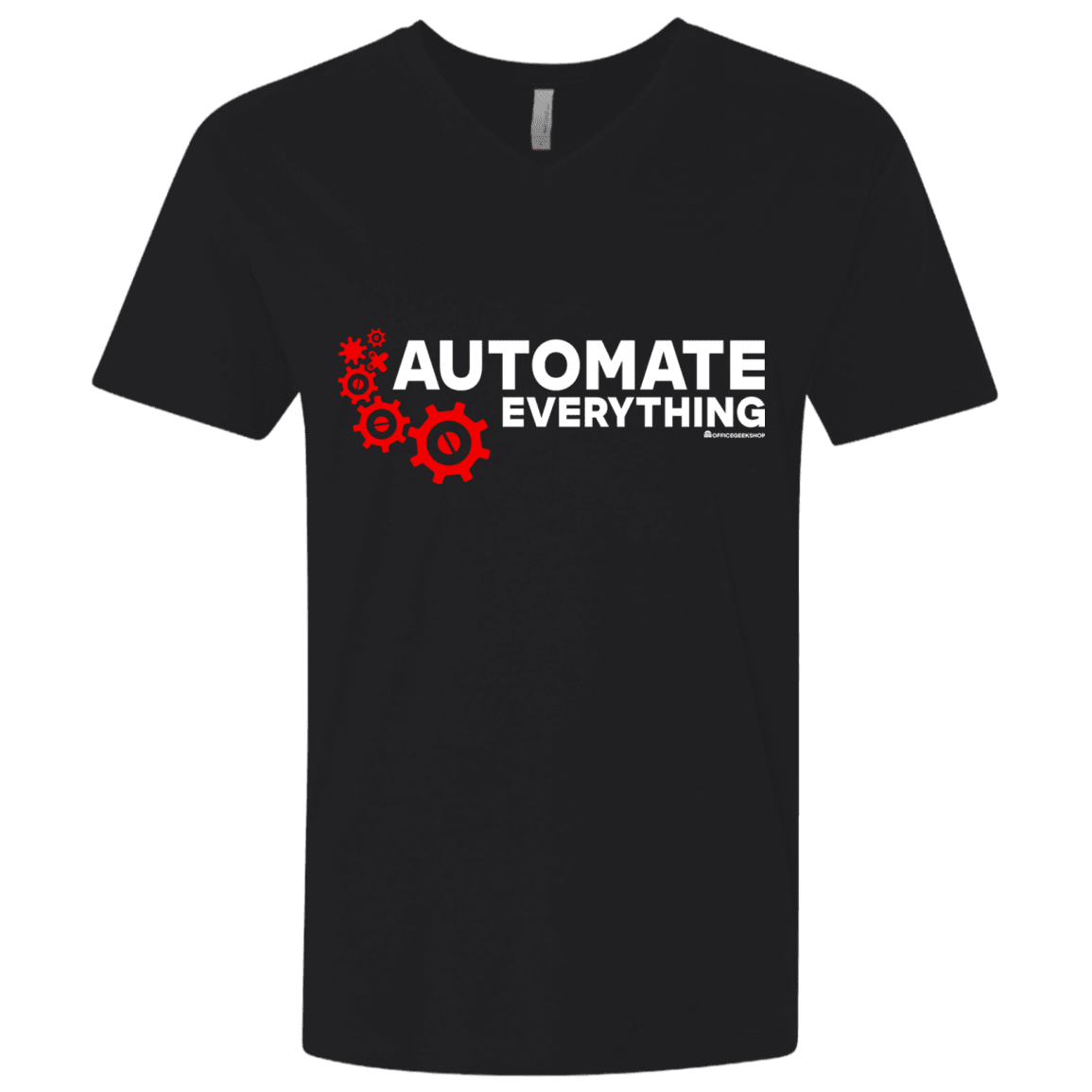 T-Shirts Black / X-Small Automate Everything Men's Premium V-Neck