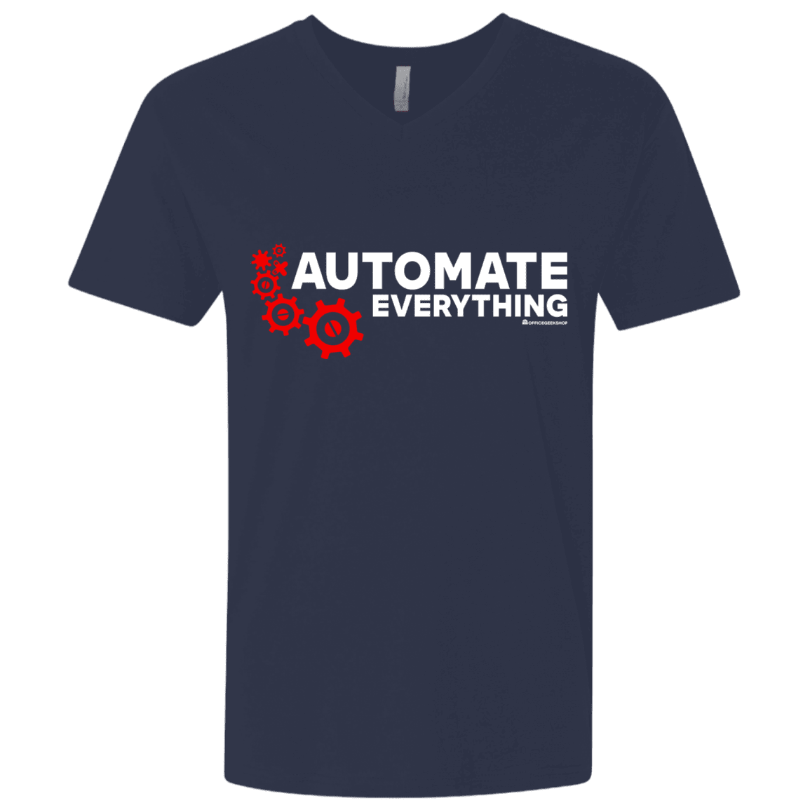 T-Shirts Midnight Navy / X-Small Automate Everything Men's Premium V-Neck