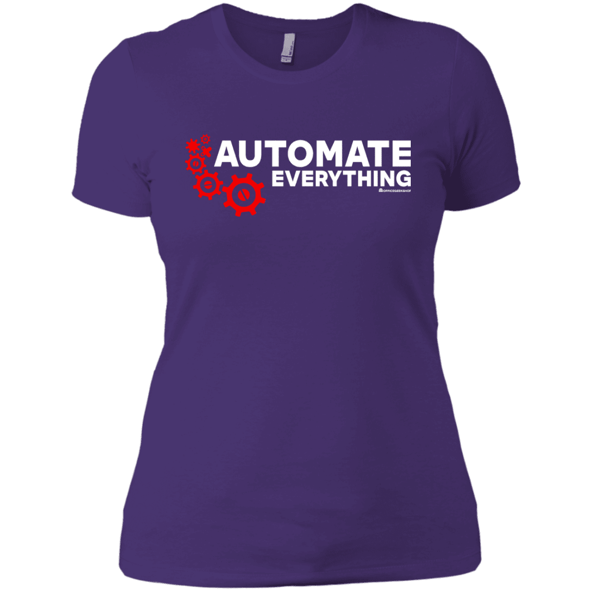 T-Shirts Purple Rush/ / X-Small Automate Everything Women's Premium T-Shirt