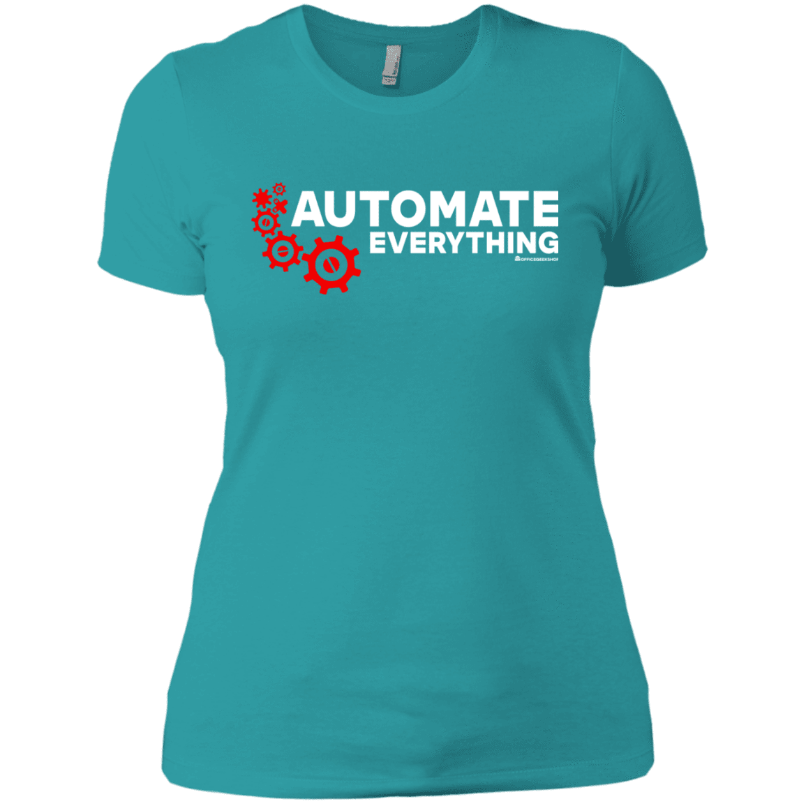T-Shirts Tahiti Blue / X-Small Automate Everything Women's Premium T-Shirt