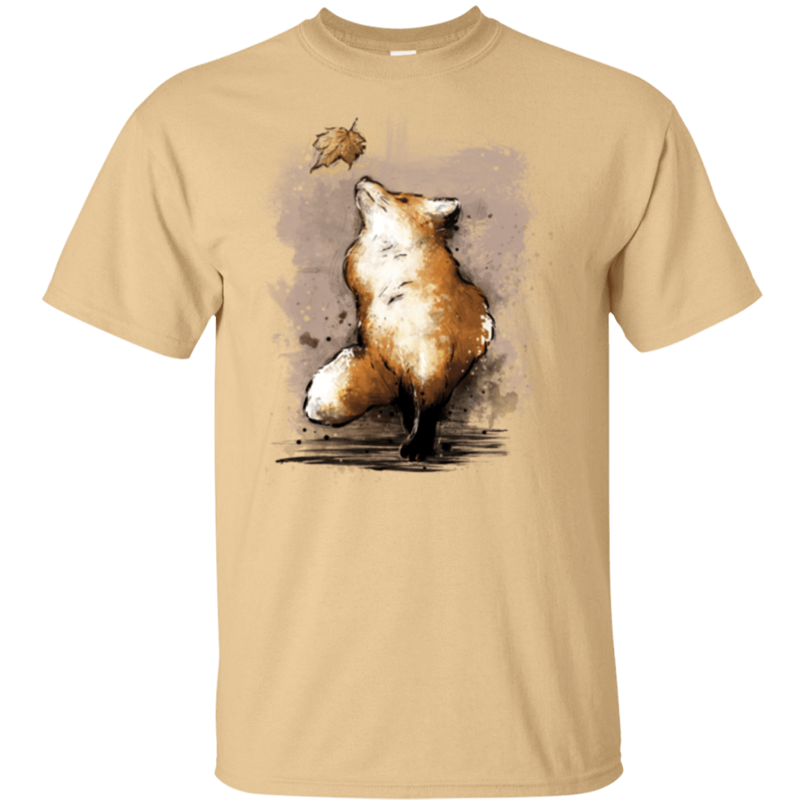 T-Shirts Vegas Gold / S Autumn Fox T-Shirt