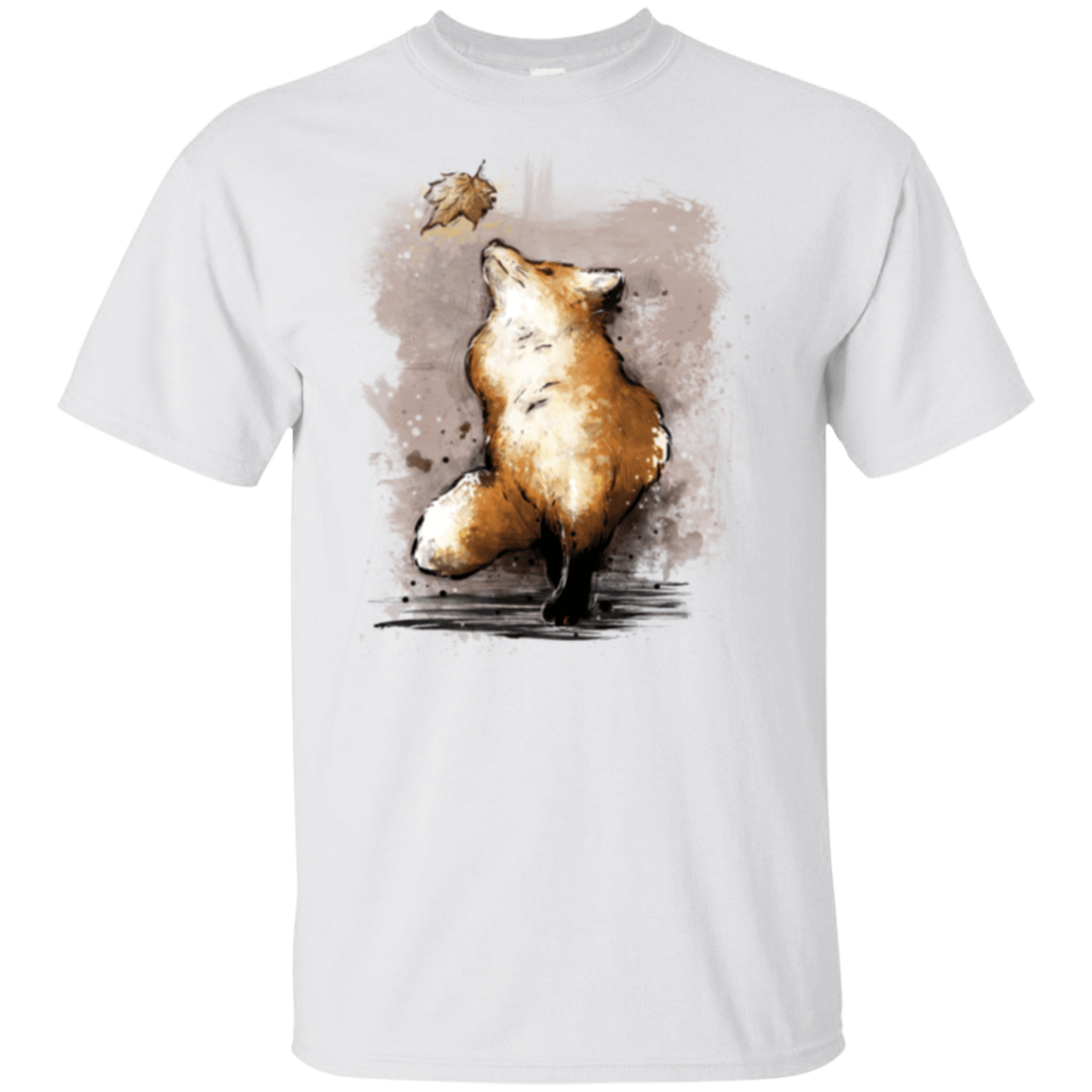 T-Shirts White / S Autumn Fox T-Shirt