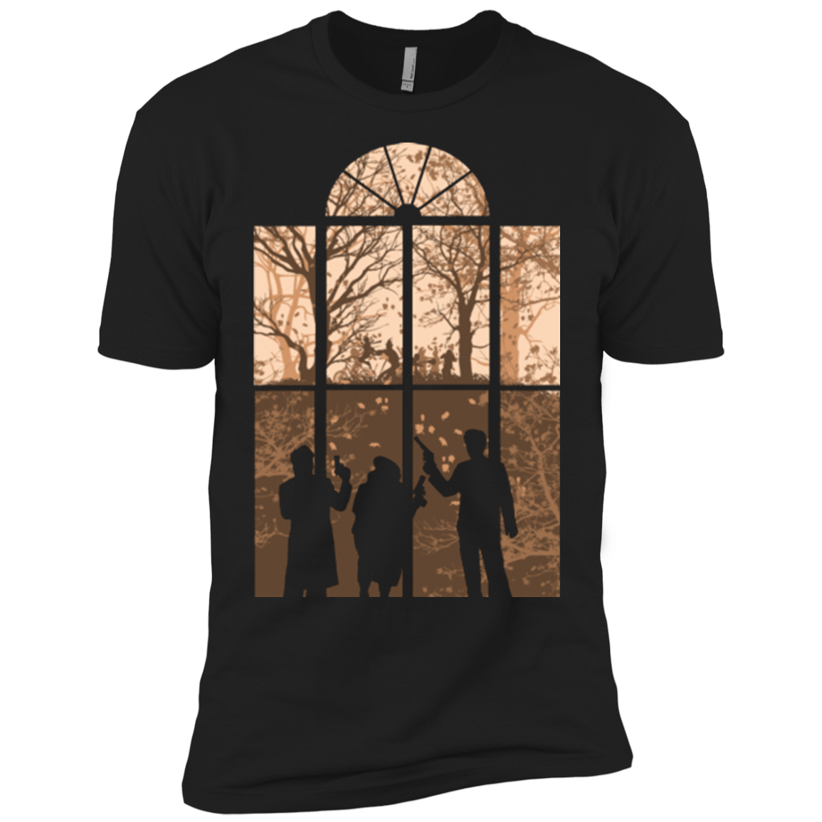 T-Shirts Black / YXS Autumn in Astoria 1 Boys Premium T-Shirt